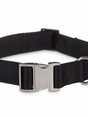 Youly CONTROL HANDLE DOG COLLAR  Black Nylon , XX-Large/3X-Large 27"-38"